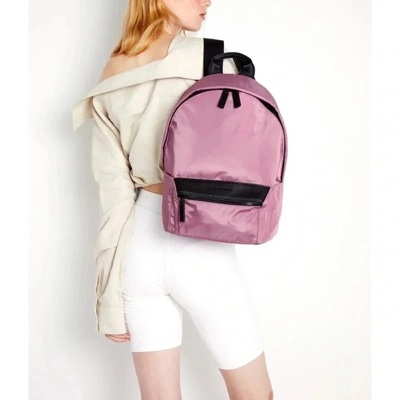 NWT Free People Transience Flight Nylon Backpack Mauve Pink main image 7